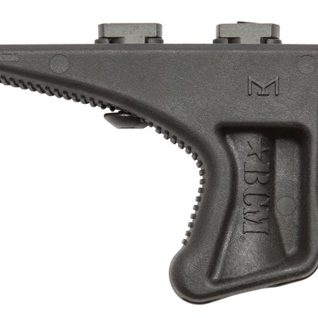 BCM KAGMCMRBLK BCMGunfighter Kinesthetic Angled Grip MOD 3 Made of Polymer With Black Finish for M-Lok Rail