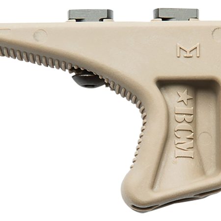 BCM KAGMCMRFDE BCMGunfighter Kinesthetic Angled Grip MOD 3 Made of Polymer With Flat Dark Earth Finish for M-Lok