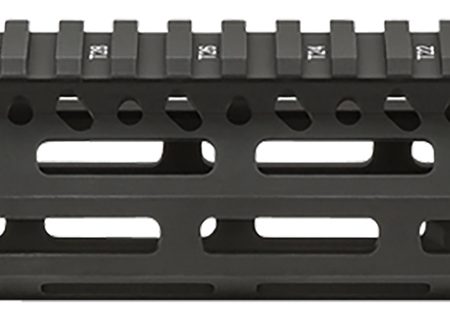 BCM MCMR10556BLK BCMGunfighter MCMR 10" M-LOK, Free-Floating Style Made of Aluminum with Black Anodized Finish for AR-Platform