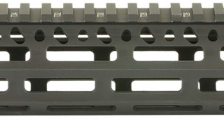 BCM MCMR13556BLK BCMGunfighter MCMR 13" M-LOK, Free-Floating Style Made of Aluminum with Black Anodized Finish for AR-Platform