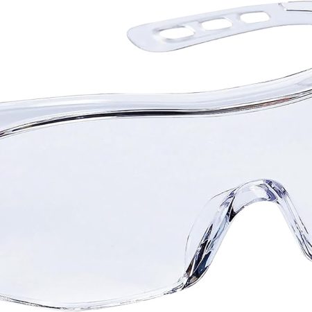 Peltor 47030PEL6 Sport Over the Glass Adult Over the Glass Clear Lens Polycarbonate Clear Frame