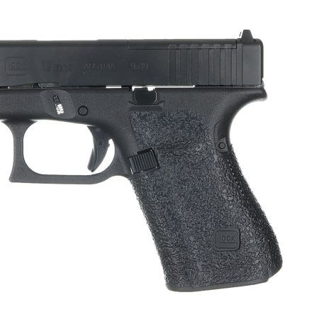 Talon Grips 383R Adhesive Grip  Glock Gen5 19/23/25/32/38/44 w/Medium Backstrap, Black Textured Rubber