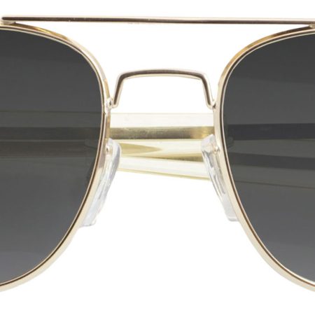 Humvee Adventure Gear HMV52BGOLD Sunglasses  Adult Gray Lens MIL-PRF-31013 Gold Frame