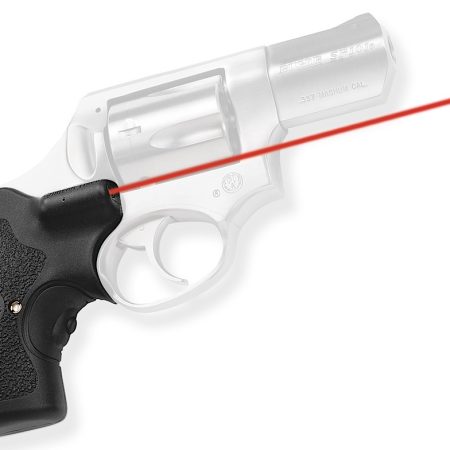 Crimson Trace 011880 Lasergrips  Fits Ruger SP101, Red Laser 633nM Wavelength 5mW Output, Black Polymer