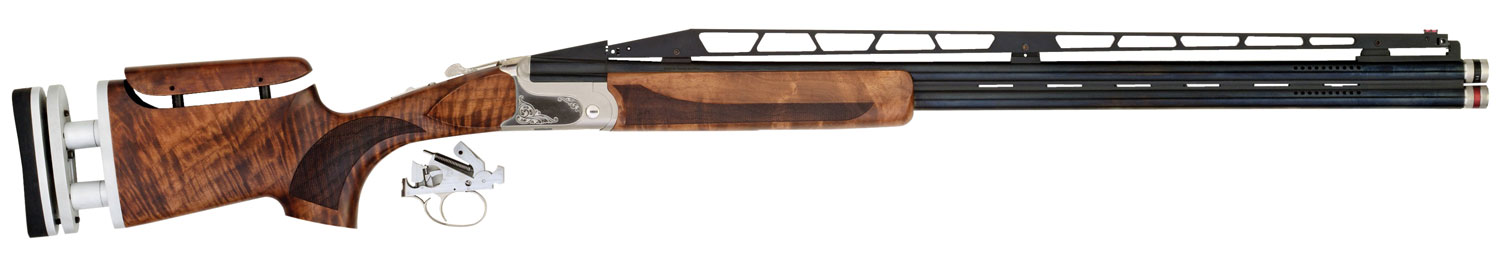TriStar 35420 TT-15A Deluxe Double Combo 12 Gauge 3" 32" 2rd, 3" 34" 1rd Adjustable Rib Barrels Silver Rec Walnut Fixed with Adjustable Comb Stock Right Hand (Full Size) Includes 5 Extended MobilChoke