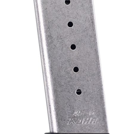 Kahr Arms K625G OEM  Stainless Detachable w/ Grip Extension 6rd 45 ACP for Kahr CM/PM