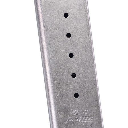 Kahr Arms K725G OEM  Stainless Detachable w/ Grip Extension 7rd 45 ACP for Kahr CW/KP
