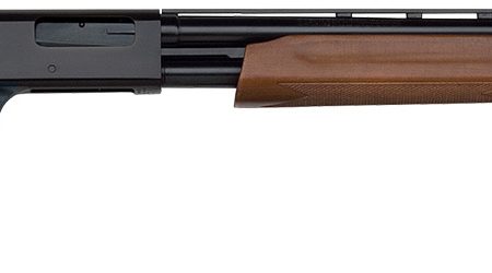 Mossberg 50136 500 All Purpose Full Size 20 Gauge Pump 3" 5+1 26" Blued Vent Rib Barrel, Blued Integral Scope Mount Steel Receiver, Fixed Hardwood Stock, Right Hand, Accu-Set Chokes