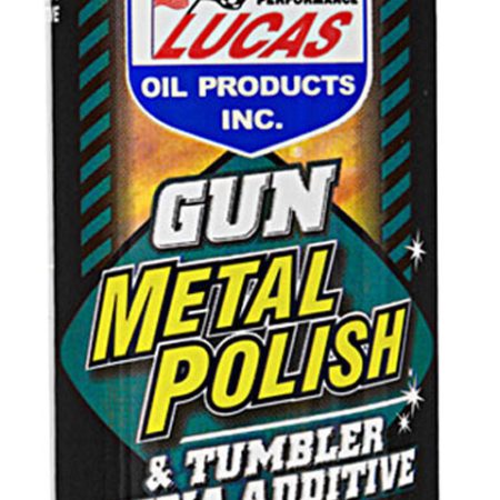 Lucas Oil 10878 Gun Metal Polish  Against Rust and Corrosion 4 oz Bottle