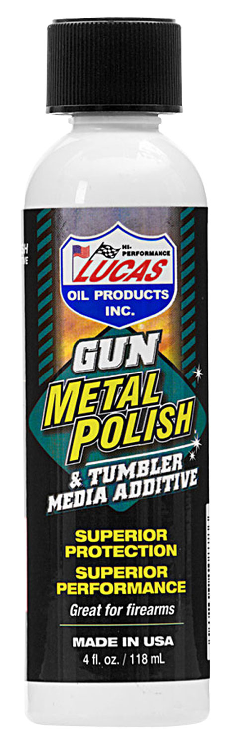 Lucas Oil 10878 Gun Metal Polish Against Rust and Corrosion 4 oz Bottle