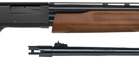 Mossberg 54188 500 Bantam Combo Youth 20 Gauge Pump 3" 5+1 Blued 22" Vent Rib/24" Fully-Rifled Barrels, Blued Steel Receiver, Fixed Wood Stock, Right Hand, Accu-Set Full Rifled Bore Choke