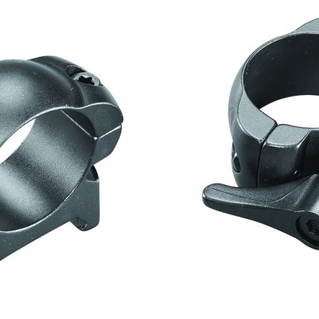 Weaver Mounts 49325 Lever Lok  Matte Black 1" Medium