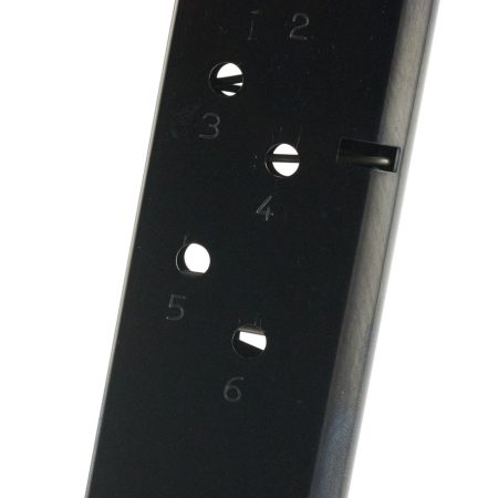 Mec-Gar MGCO4506B 1911 Officer 6rd 45 ACP, Blued Carbon Steel