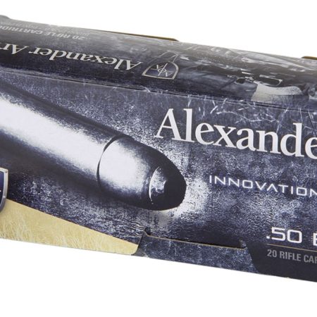 Alexander Arms AB400FPBOX   50Beowulf 400gr Flat Point 20 Per Box/10 Case