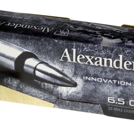 Alexander Arms AG129SSTBOX SST  6.5Grendel 129gr Hornady Super Shot Ballistic Tip 20 Per Box/10 Case