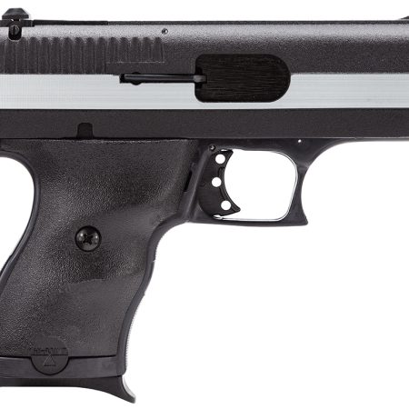 Hi-Point CF380 CF 380 ACP 8+1, 3.50" Black Steel Barrel, Black Powder Coated/Chrome Serrated Steel Slide, Black Polymer Frame & Grip