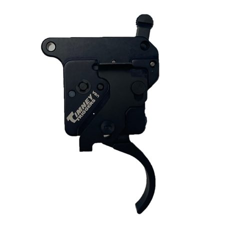 Timney Triggers 521 Featherweight Deluxe  Curved Trigger with 3 lbs Draw Weight for Rem Model 7