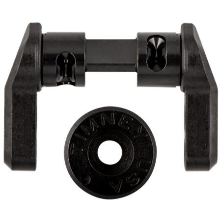 Timney Triggers 49ERSAFETY Safety Selector 49/90 Degree AR Platform Black Steel Ambidextrous