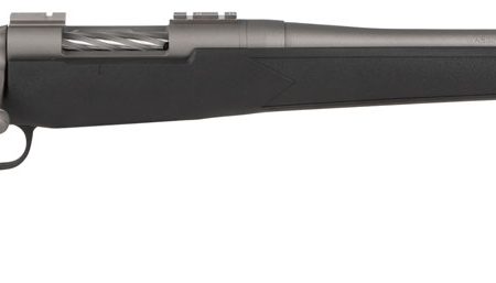 Mossberg 28008 Patriot 6.5 Creedmoor 5+1 22" Fluted Barrel w/Recessed Match Crown, Cerakote Stainless Steel, Spiral-Fluted Bolt, Synthetic Stock, Drop Box Magazine, Adjustable LBA Trigger