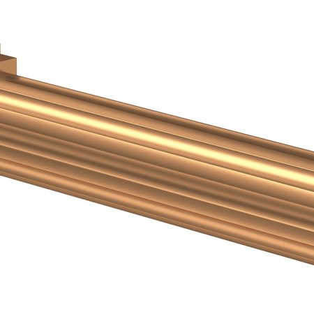 CMC Triggers 75513 Match Precision 9mm Luger 4.48" Fluted/Match Grade/Threaded Bronze DLC Stainless Steel, Compatible w/ Glock 17 Gen3-4