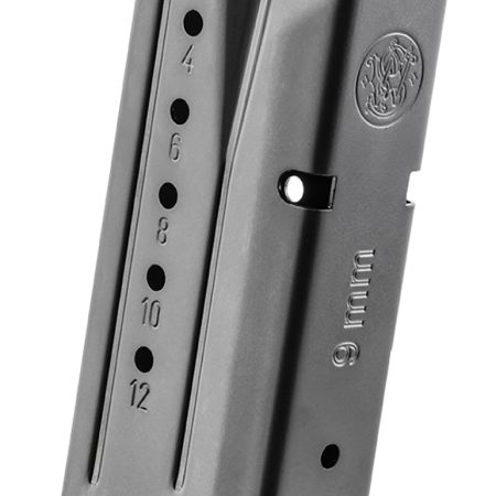 Smith & Wesson 194530000 M&P Compact 12rd 9mmLuger Blued Steel