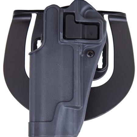 Blackhawk 413503BKL Serpa CQC Sportster OWB Size 03 Gun Metal Gray Polymer Paddle Fits 1911 Government & Clones Left Hand