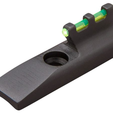 TruGlo TG965G Front Sight  Green Fiber Optic Front/Black Frame Fits Browning Buck Mark Fits Ruger MK II/MK III/MK IV, 22/45, Front Post Screw Mount