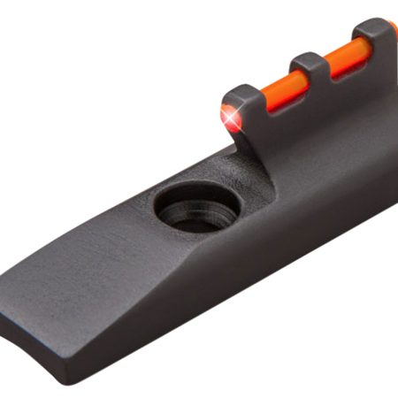 TruGlo TG965R Front Sight  Red Fiber Optic Front/Black Frame Fits Browning Buck Mark Fits Ruger MK II/MK III/MK IV, 22/45, Front Post Screw Mount
