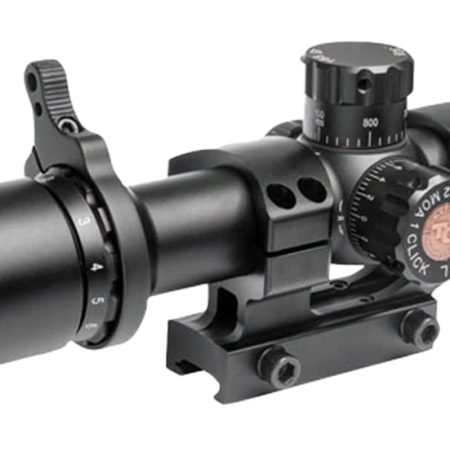 Truglo TG8516TL Tru-Brite 30 1-6x 24mm Objective Wide FOV 30mm Tube Black Matte Finish Illuminated Duplex Mil-Dot