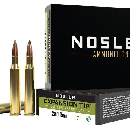 Nosler 40511 E-Tip 280Rem 140gr E Tip Lead Free 20 Per Box/10 Case