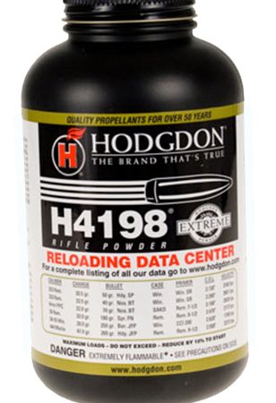 Hodgdon 41981 Extreme H4198 Smokeless Rifle Powder 1 lb