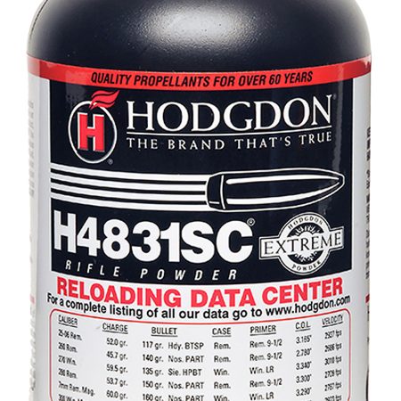 Hodgdon 48311S Extreme H4831SC Rifle Powder Multi-Caliber 1 lb