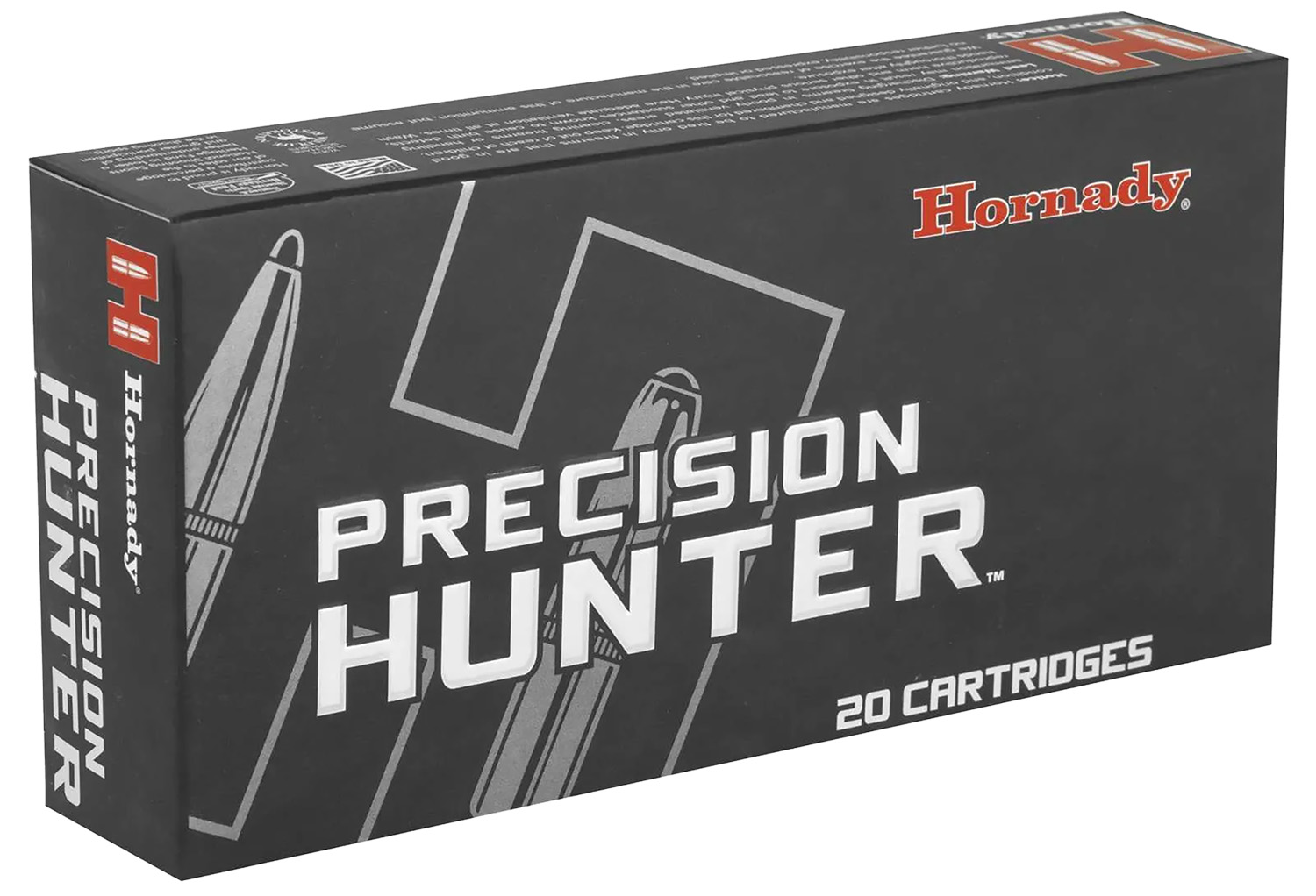 Hornady 80552 Precision Hunter 7mmWSM 162gr Extremely Low Drag eXpanding 20 Per Box/10 Case