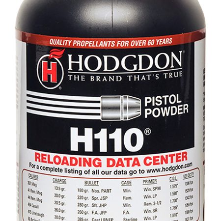Hodgdon 1101 Spherical H110 Smokeless Pistol/Shotgun Multi-Caliber 1 lb