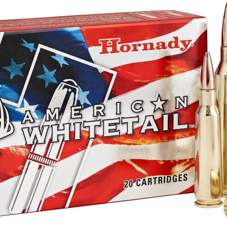 Hornady 82204 American Whitetail  300WSM 165gr InterLock Round Nose 20 Per Box/10 Case