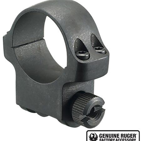 Ruger 90278 4BHM Scope Ring  Matte Black 1" Medium