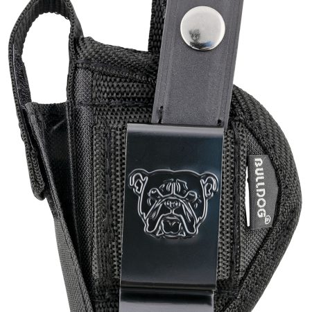 Bulldog FSN1 Extreme OWB Black Nylon Belt Loop/Clip Fits Ruger LCP/Beretta 21 Bobcat Ambidextrous