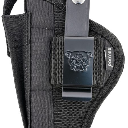 Bulldog FSN7 Extreme  OWB Black Nylon Belt Loop/Clip Fits S&W M&P/2-4"  Standard Auto/Glock 19 Ambidextrous