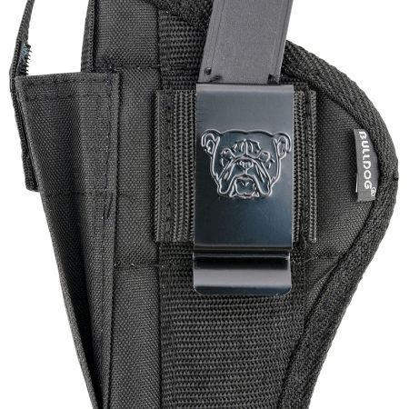 Bulldog FSN8 Extreme OWB Black Nylon Belt Loop/Clip Fits Glock 20/21 Fits 3.50-5" Barrel Ambidextrous