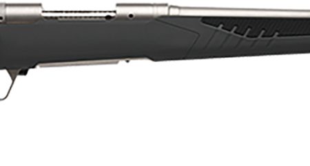 Savage Arms 57082 110 Storm Full Size 243 Win 4+1 22" Matte Stainless Button-Rifled Barrel, Matte Drilled & Tapped Stainless Steel Receiver, AccuStock Matte Gray Synthetic Stock, Right Hand