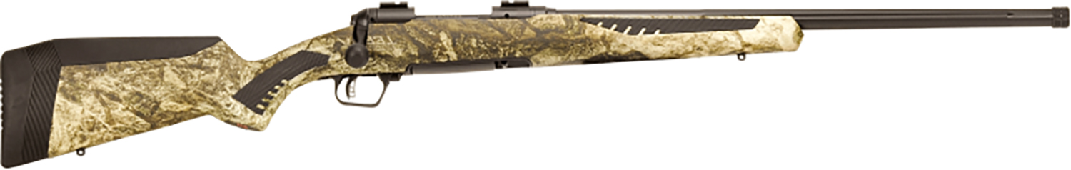 Savage Arms 57003 110 Predator 243 Win 4+1 24", Matte Black Metal, Mossy Oak Terra Fixed AccuStock with AccuFit