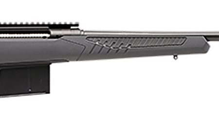 Savage Arms 57037 110 Long Range Hunter 338 Lapua Mag 5+1 26", Matte Black Metal, Gray Fixed AccuStock with AccuFit