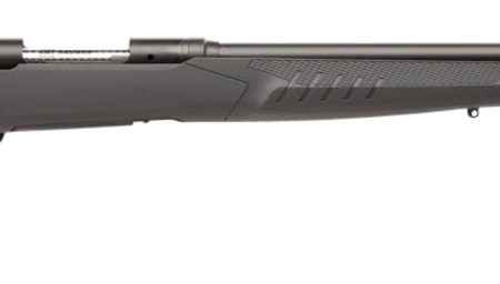 Savage Arms 57066 110 Varmint Full Size 223 Rem 4+1 26" Matte Black Heavy Button Rifled Barrel, Matte Black Drilled & Tapped Carbon Steel Receiver, Adj AccuStock Matte Gray Synthetic Stock, Right Hand