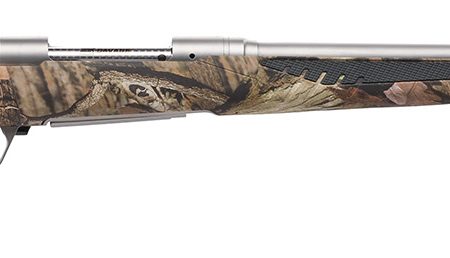 Savage Arms 57045 110 Bear Hunter 300 Win Mag 3+1 23" Matte Stainless Steel Straight Fluted Barrel, Mossy Oak Break-Up Country Fixed Sporter w/AccuFit Stock, Right Hand