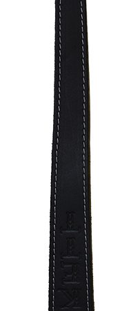 Crickett KSA800 Rifle Sling  Embossed Black Leather, 23"L x 1.75" W