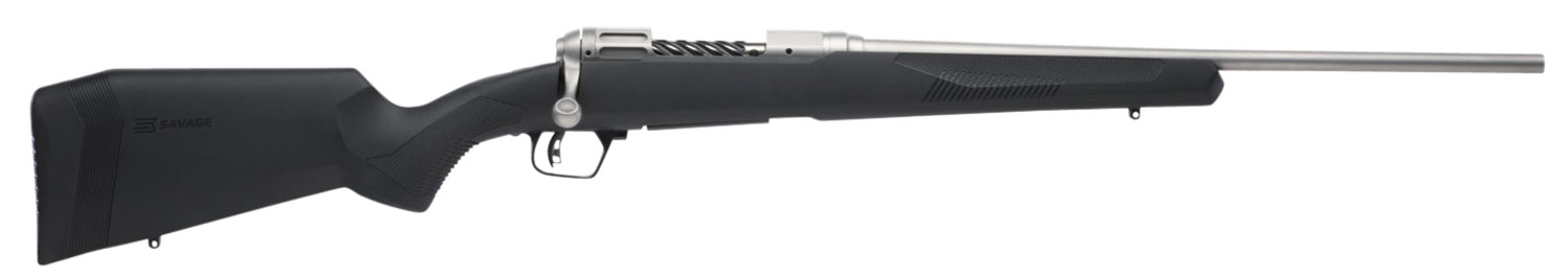 Savage Arms 57071 110 Lightweight Storm 223 Rem 4+1 20", Matte Stainless Metal, Black Synthetic Stock