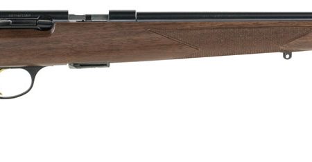 Browning 025175270 T-Bolt Sporter 17 HMR 10+1  22" Barrel, Polished Blued Steel Receiver, Satin Black Walnut Stock, Plastic Butt Plate, Optics Ready