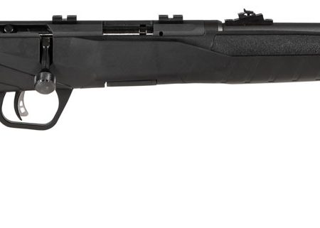 Savage Arms 70514 B Series F Compact 22 WMR 10+1 18" Matte Blued Button Rifled Barrel, Matte Blued Drilled & Tapped Carbon Steel Receiver, Matte Black Fixed Synthetic Stock, Right Hand
