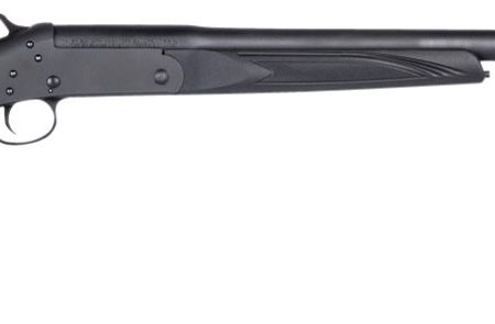 Stevens 19201 301 Full Size 410 Gauge Break Open 3" 1rd 26" Matte Black Single Shot Barrel, Matte Black Carbon Steel Receiver, Fixed Matte Black Synthetic Stock, Ambidextrous