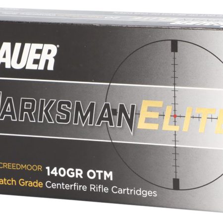 Sig Sauer E65CM120 Marksman Elite 6.5 Creedmoor 140 gr Open Tip Match 20 Per Box/ 10 Case